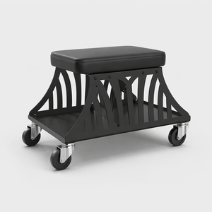 Industrial Rolling Work Seat 400lb Loading Mechanic <b>Stool</b> Creeper Seat with Tool Tray Steel Garage <b>Stool</b> with Wheels GAPGAR020 - Product Image 3