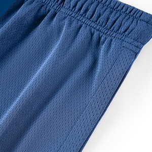 Shorts en maille pour homme, design personnalisé, vêtements d'été, service OEM, séchage rapide, écologiques, anti-UV, respirants, motif uni - Product Image 3