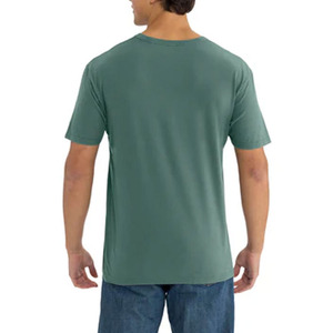 เสื้อยืดผู้ชายระบายอากาศได้ดี แขนสั้น คอกลม ผ้าฝ้ายนุ่ม สวมใส่สบาย ดีไซน์ลำลอง เหมาะสำหรับใส่ในชีวิตประจำวันช่วงฤดูร้อน - Product Image 5