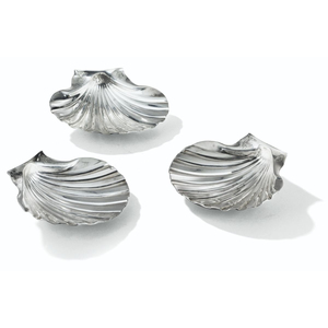 Elegante tazón vintage plateado con forma de concha, plato de lujo de acero inoxidable con forma de vieira, tazón para frutas y aperitivos para vajilla de hotel. - Product Image 2