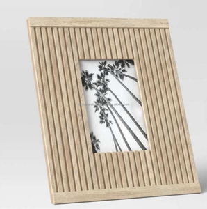 Marco de Fotos de Madera Hecho a Mano, Moderno y Elegante, para el Hogar y el Dormitorio, Uso Personalizado, Tamaños A3/A4 8x10, Caja de Regalo con Logotipo - Product Image 4