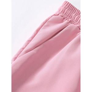 Ensemble de survêtement d'été personnalisé en polyester deux pièces pour homme : veste coupe-vent et short 2026 - Product Image 4