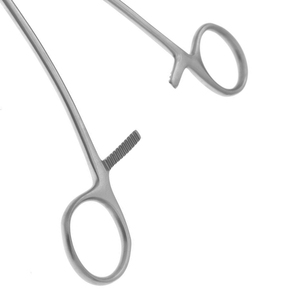 Pince à éponges angulaire OEM en acier inoxydable Foerster Rampley, à verrouillage manuel à cliquet, pour pansements chirurgicaux ASI-AW-SC-0001 - Product Image 1