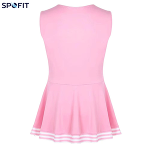 Uniforme de cheerleading OEM en tissu élastique, uniformes de cheerleading personnalisés - Product Image 2