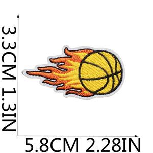 Wholesale Fabric Embroidery Patch <b>Iron</b> <b>On</b> Embroidered Badge Patches for Clothing Hats Bags Backpack Washable Heat <b>Transfer</b> - Product Image 5