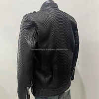 Chaqueta de cuero para hombre personalizada de alta calidad para invierno, ropa informal de color sólido con cuello levantado, nuevo estilo y logotipo en la parte delantera