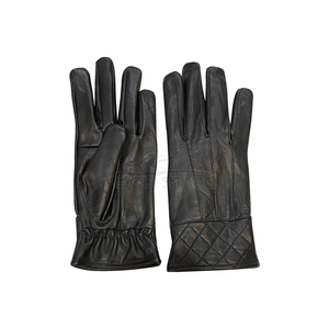 Guantes de Cuero de Moda para Hombre, Térmicos, Cálidos para Invierno, Dedos Completos, Largos hasta la Muñeca, Transpirables, Cómodos, Tallas para Adultos - Product Image 1
