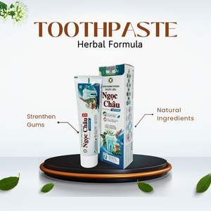 Organic Herbal 125g Whitening <b>Toothpaste</b> Fresh Mint Flavor High Quality for Home Use & Hotels Inexpensive Price From Vietnam - Product Image 4