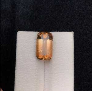 Pierre précieuse naturelle Topaze grise taille octogonale, pierre brute pour la fabrication de bijoux, excellente qualité rare - Product Image 2