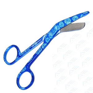 Ciseaux à bandage Ciseaux de sécurité Ciseaux EMT Ciseaux de sécurité Ciseaux de traumatologie Ciseaux à corde Poignées à pointe courbée Instruments médicaux chirurgicaux - Product Image 1