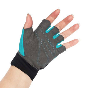 Wholesale Fitness Sports & Outdoor/Indoor Training <b>Weight</b> Lifting Gym <b>Gloves</b> Half Finger With Customized Logo - Product Image 5