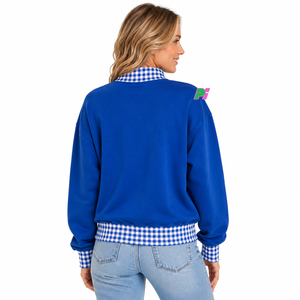 Sweat-shirt d'hiver personnalisé surdimensionné à col montant et épaules tombantes, imprimé, 100 % coton molletonné, OEM/ODM Pook International - Product Image 4
