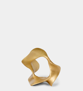 Porte-serviettes en laiton poli doré avec logo personnalisé pour fêtes et mariages – Meilleur design, anneau à serviettes en laiton, vente chaude - Product Image 2