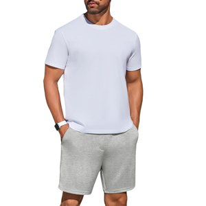 Shorts décontractés de luxe pour hommes, doux et confortables, pour l'automne, vêtements de détente à la maison, shorts personnalisables avec logo pour hommes - Product Image 6