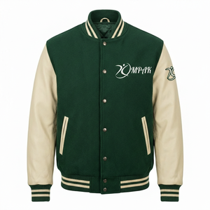 Ropa de abrigo de moda estilo americano profesional con forro acolchado y botones, estilo urbano americano - Product Image 1