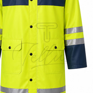 <b>Men</b> Rain Winter Coat Outdoor Use Low MOQ Private Label <b>Men</b> Rain Coat New Design <b>Men</b> Rain Coat Custom Long Hooded <b>Raincoat</b> - Product Image 4