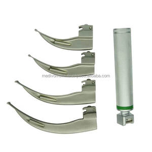 Set de Laringoscopio de Fibra Óptica Medivolve Macintosh con 4 Hojas Curvas de Acero Inoxidable, Eléctrico, Certificado CE e ISO, OEM ODM ENT Airway - Product Image 3