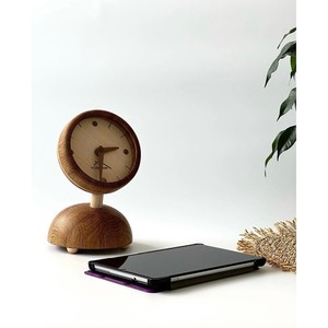 Fantastique Horloge de Bureau en Bois, Mouvement à Quartz Circulaire, Affichage à Aiguilles, Design Minimaliste, Silencieuse, Fonctionnant sur Piles - Product Image 3
