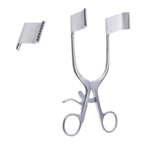 Rétracteur tissulaire chirurgical orthopédique manuel Gelpi à maintien automatique avec mécanisme de verrouillage à cliquet en acier inoxydable pour la chirurgie - Product Image 1
