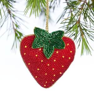 Llavero con Cuentas de Sagrado Corazón, Estilo Vintage, Hecho a Mano, Amuleto Religioso, Regalo - Product Image 3