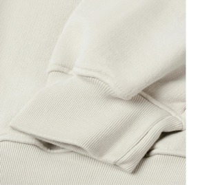 Sudadera Lisa de Algodón Grueso Lavado y Desgastado para Hombre, Estilo Urbano, Personalizable, de Fabricantes - Product Image 3