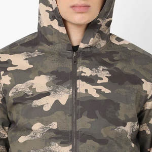 Sudadera con capucha de camuflaje personalizada de moda para hombre, estilo moderno, para gimnasio y fitness. - Product Image 5