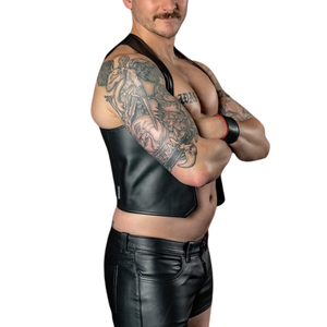 Camisa Berlin Bar, Elegante y Moderna, de Cuero, Estilo Formal, Anti-UV, Transpirable, para Dejar Huellas en el Mundo de la Moda - Product Image 4