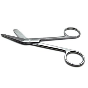 Ciseaux à pansements chirurgicaux en acier inoxydable pour le dépansement sûr et les soins des plaies - Product Image 4