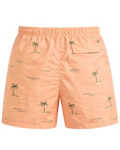 Shorts de Baño para Hombre con Estampado de Palmeras, Secado Rápido, Shorts de Playa, Shorts de Verano, Cintura Elástica con Cordón, Fabricante OEM Personalizado - Product Image 5