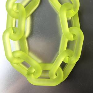 <b>Resin</b> Material and Custom Color Availability Handmade Large <b>Resin</b> Chain Links with Transparent Colorful <b>Epoxy</b> <b>Resin</b> - Product Image 4