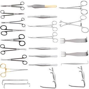 Kit d'instruments de chirurgie mammaire professionnels Tebbetts en gros, ensemble manuel de mastectomie avec protection du mamelon Cox, en acier inoxydable réutilisable - Product Image 2