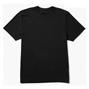 T-shirts formels pour hommes 100 % coton personnalisés à prix de gros, avec impression sérigraphiée, coupe ample, anti-boulochage - Product Image 5