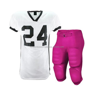 Maillots de football américain à sublimation personnalisée, respirants, légers, à séchage rapide, couleur et logo personnalisés, unisexe, grandes tailles pour adultes - Product Image 1