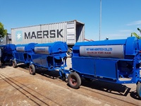Moteur en acier diesel de décortiqueur de riz et de blé de batteuse de machines agricoles de haute qualité