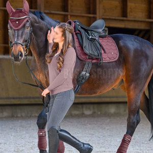 Reliable Horse Saddle Pad With Soft Quilted Padding And Durable Horse Saddle Pad For Outdoor <b>Equestrian</b> Activities - Product Image 3
