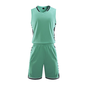 Unisex Basketball Jersey Set Sleeveless V-Neck Sublimated Moisture Wicking Blue <b>White</b> With Yellow Accents Adult Regular Fit - Product Image 4