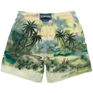 2025 Customized Logo 18 Colors Solid <b>Men's</b> Board Shorts Eco-Friendly Breathable Knee Length Quick Dry Outdoor Beach Swim <b>Trunks</b> - Product Image 3