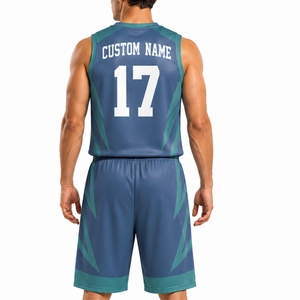 Ensemble d'uniformes de basketball personnalisés pour les sports d'équipe de compétition, pour les clubs et les équipes, les jeux en salle pour les sports d'équipe modernes - Product Image 2