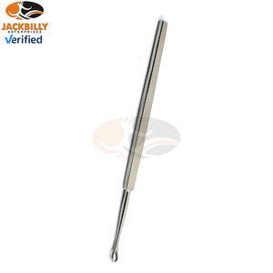 JACKBILLY Instruments chirurgicaux : Curettes auriculaires Buck, outils de chirurgie ORL affûtés, instruments de curette auriculaire certifiés Premium - Product Image 3
