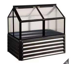 Jardinera Elevada Galvanizada Momoplant, 47x31x45 Pulgadas, para Cultivo de Plantas y Hierbas en Exteriores - Product Image 1