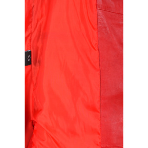 Abrigo Largo Gótico de Cuero Genuino Nappa Personalizado para Mujer, con Doble Abotonadura y Cinturón, para Todas las Estaciones, Venta al por Mayor - Product Image 4