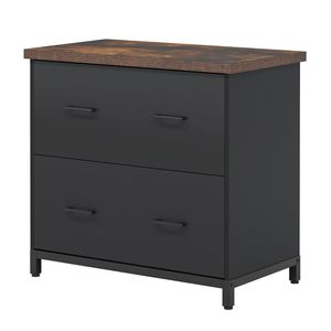 Home Office <b>Filing</b> Cabinets with Multiple <b>Storage</b> Spaces and Printer Racks - Product Image 5