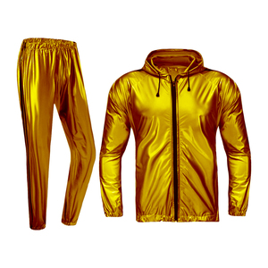 Chaleco de neopreno de manga larga para hombre, camiseta adelgazante con cremallera para fitness en casa y pérdida de peso, traje de sauna para adultos - Product Image 1