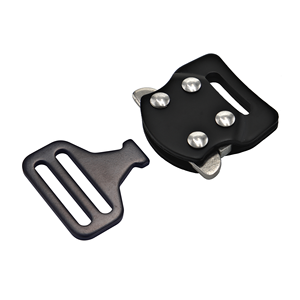 Hebilla Cobra Pequeña y Ligera de Aluminio, Resistente a la Corrosión por Salinidad por 48 Horas, para Arnés de Perro, Cinturón de Seguridad - Product Image 1