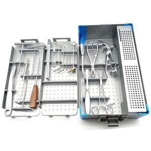 Instrumentos Quirúrgicos para Fragmentos Pequeños, Juego de 30 Piezas, Ortopédicos, de Acero, Manuales, con Certificación CE - Product Image 6
