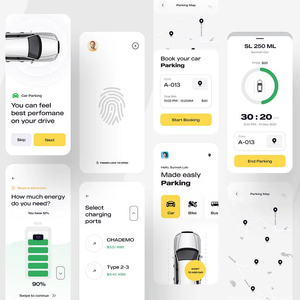 Développement d'une application mobile RoyalCraft Parking Finder pour Android et iOS avec réservation de places, paiements en ligne, disponibilité en direct et GPS - Product Image 1