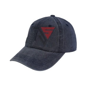 Venta al por mayor personalizado gorra deportiva desgastado ácido lavado 100% tela de algodón profesional 6 paneles más cerca tipo tira con hebilla de latón - Product Image 1