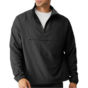 Men's Lightweight Quarter Zip Pullover Windbreaker with Pocket | Golf,Hiking,Running,<b>Wind</b> <b>Breaker</b>,Windbreaker Jackets,Anti-wrink - Product Image 1
