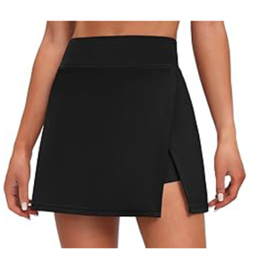 Falda Deportiva de Tenis 2 en 1 para Mujer, de Nailon y Elastano, con Pantalones Cortos Integrados - Product Image 4