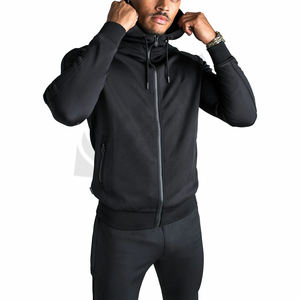 Nouveaux survêtements personnalisés pour hommes, vêtements de sport en polyester/coton - Product Image 5